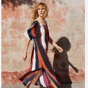 Tom’s & Other Stories Striped Maxi Dress size 4